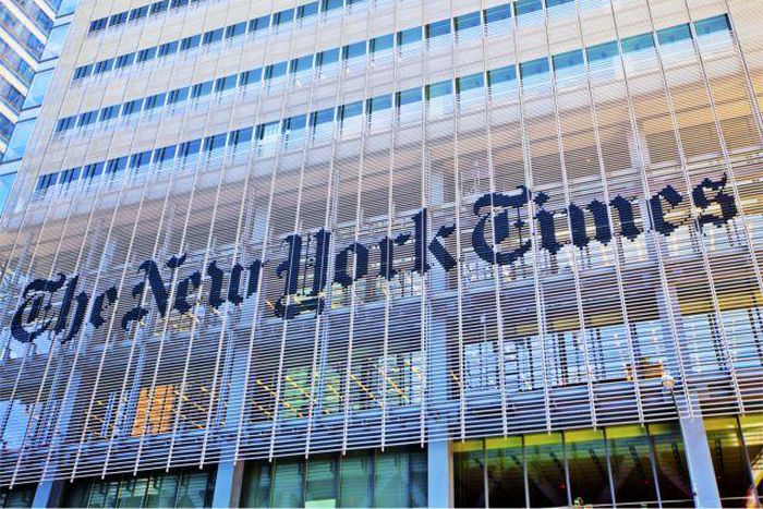 New York Times office