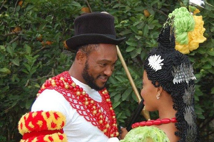 Blossom Chukwujekwu on set of 'Written in the Stars'