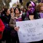 Feminists have held massive street protests across Spain
