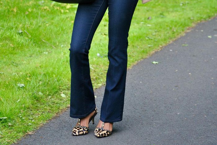 Tosin Alexandriah Sho-Silva styles the flared denim trend