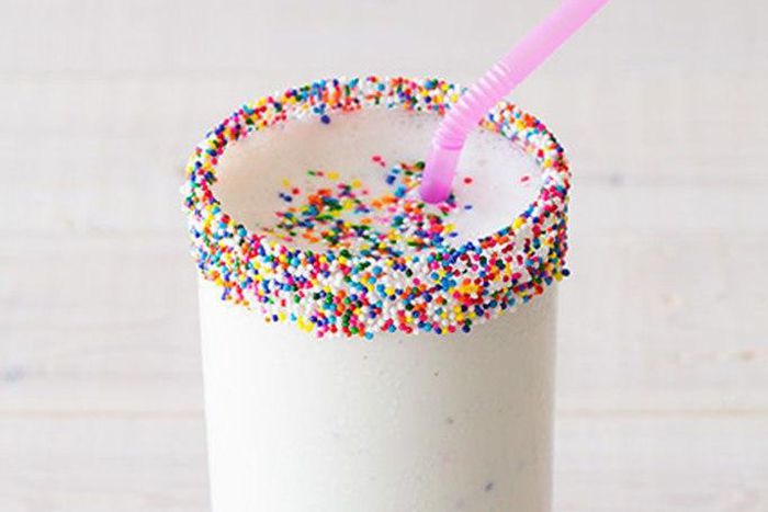 Cake batter milkshake
