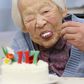 Misao Okawa celebrating her 117 birthday.