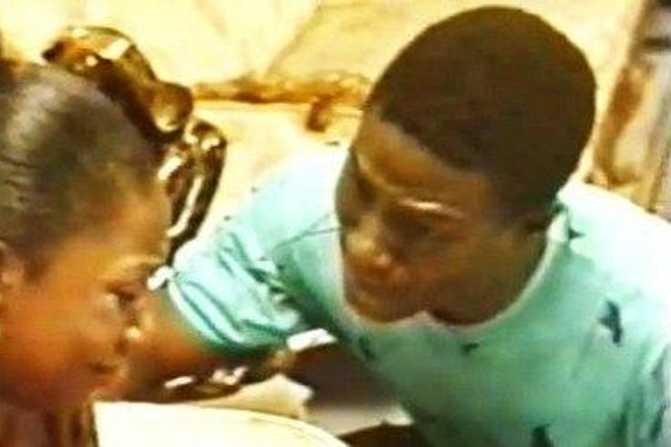 A scene from the 1996 movie "Hostages"