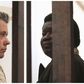 A combination photo shows Zimbabwean safari operator Honest Ndlovu (R) and fellow countryman and hunter Theo Bronkhorst waiting to appear in Hwange magistrates court, July 29, 2015. REUTERS/Philimon Bulawayo