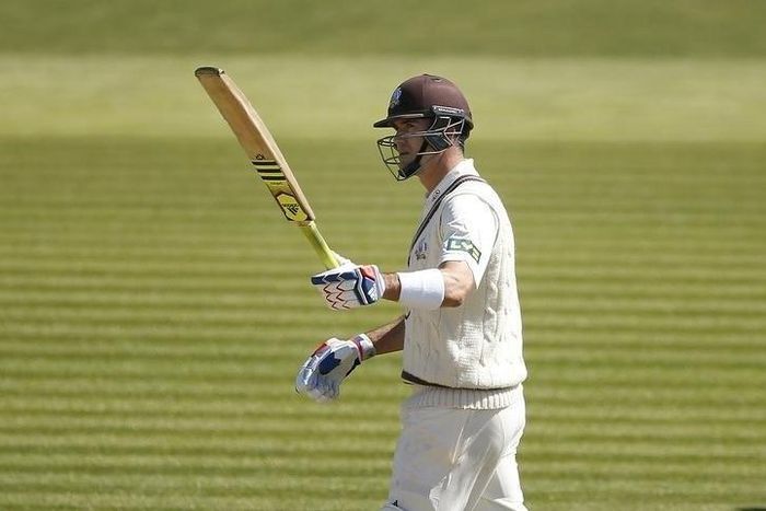 Surrey's Kevin Pietersen celebrates after scoring a half century
Action Images via Reuters / Andrew Boyers
Livepic