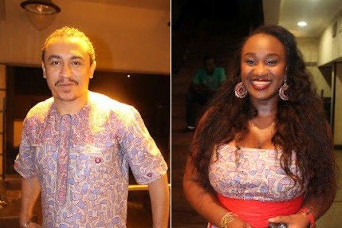 OAP Freeze and estranged wife Opeyemi
