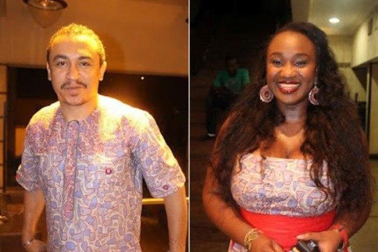 OAP Freeze and estranged wife Opeyemi
