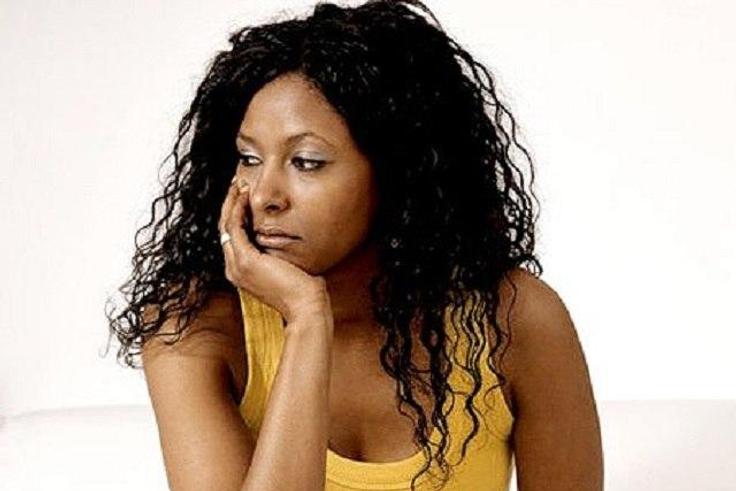 Troubled woman