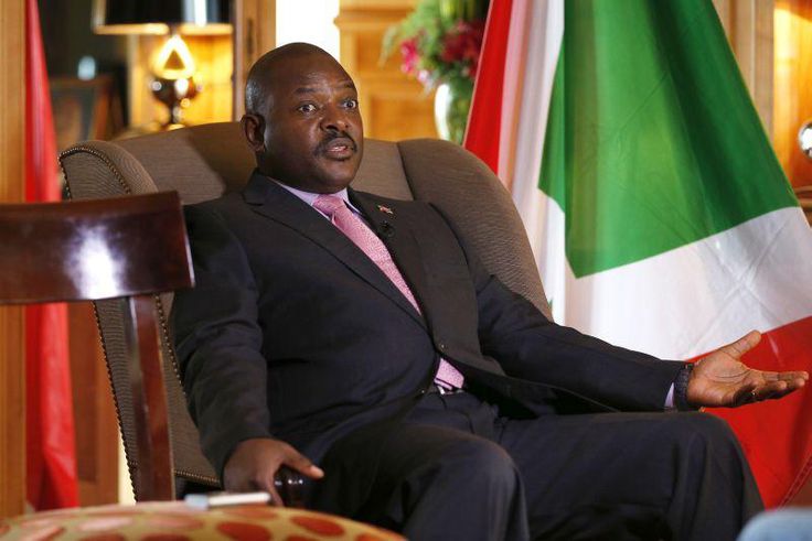 Burundian President, Pierre Nkurunziza