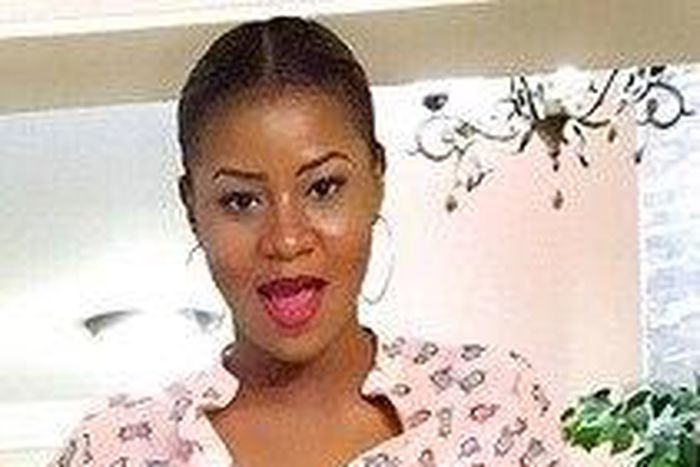 OOTD is a floral top over white peg leg pant