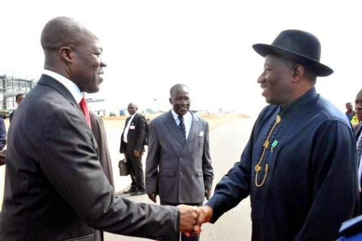President Goodluck Jonathan attends 47th ECOWAS Authority Heads of State meeting in Accra, Ghana.