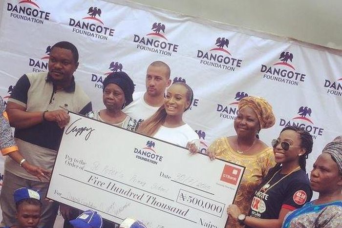 DJ Cuppy donating N500, 000