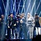 Some of the winners at the South African Music Awards (SAMAs) celebrate their victory on stage on Saturday, 18 April 2015.