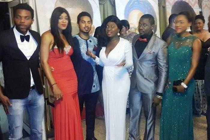 Cross section of Nollywood actors at the BON Awards 2014