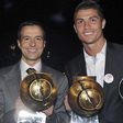 Mendes (left) is one of the world's most successful agents and Cristaino Ronaldo