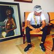 Wizkid shows off art collection
