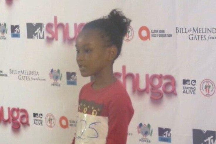 Young Victoria doing her thing at the MTV Shuga auditions in Lagos