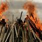 Funeral Pyre where the lovers were burnt
