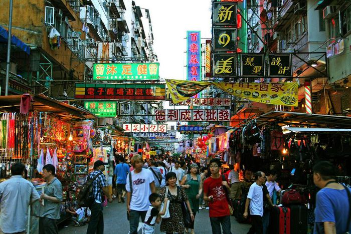 Mong Kok market