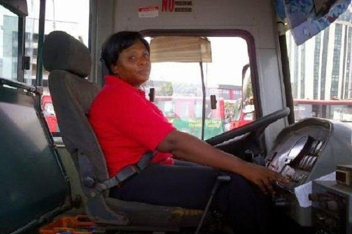 This female BRT driver is driving men out of jobs.