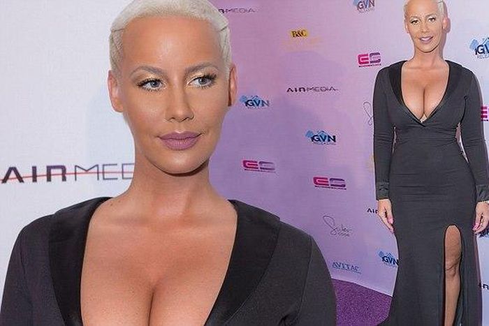 Amber Rose at 'Sister Code' premiere