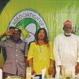From left: Representative of Comptroller-General, Nigeria Customs Service, Assistant Comptroller Binga Panunga; Treasurer, Poultry Association of Nigeria, PAN Imo State branch, Mrs Ijeoma Nwachuckwu; Chairman of the occasion, Alhaji Muhammad Adam and P...