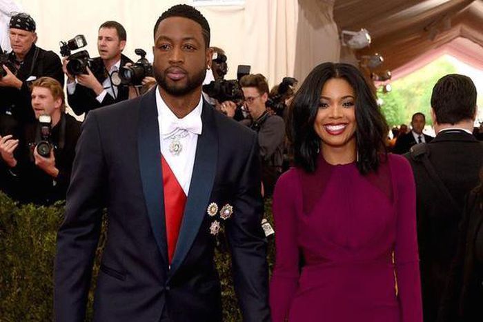 Gabrielle Union and Dwayne Wade at Met Gala 2015