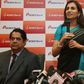 India's ICICI Bank's new Chief Executive Officer designate Chanda Kochhar (R) speaks as   K.V. Kamath looks on during a news conference in Mumbai December 19, 2008.    REUTERS/Punit Paranjpe