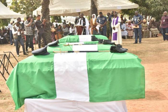 Helicopter crash: NAF buries remains of crew in Abuja