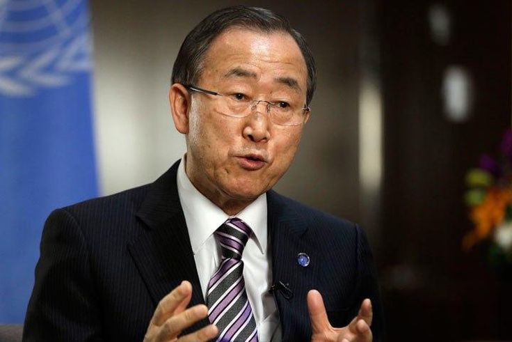 UN Secretary-General Ban Ki-moon