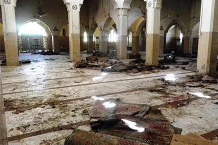 File photo: Mosque attacked by Boko Haram in Kano