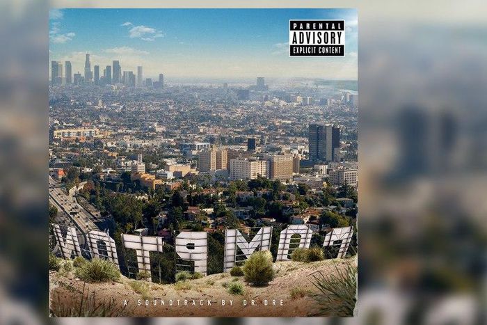 Compton: A Soundtrack by Dr. Dre album cover art