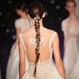 Charm decorated long braid