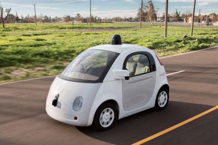Google's self-driving car.