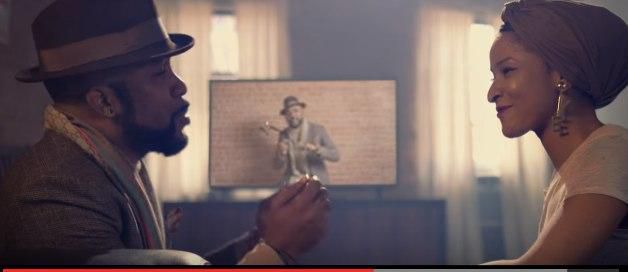 Banky W sings for Adesua Etomi in video 'Made for you'