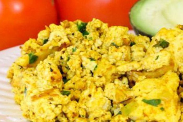 Scrambled tofu