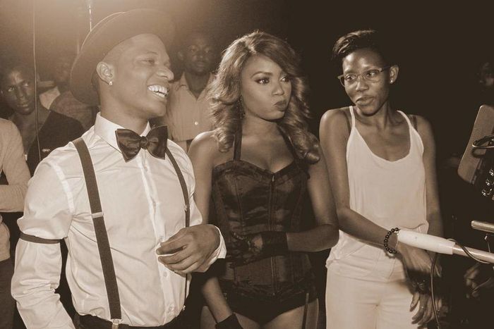 SAEON'S BEHIND THE SCENE PICTURES FROM BOOGIE DOWN VIDEO SHOOT