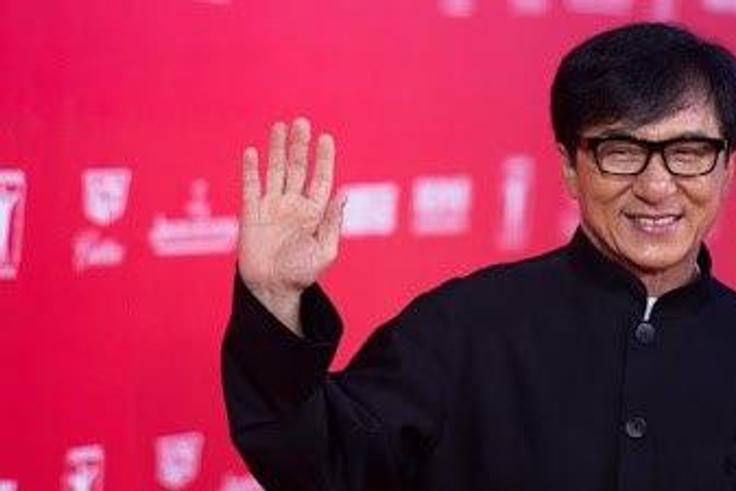 Jackie Chan at the Shanghai Film Festival 2015
