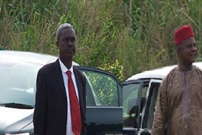 Peter Amromanoh and Andrew Nkwor