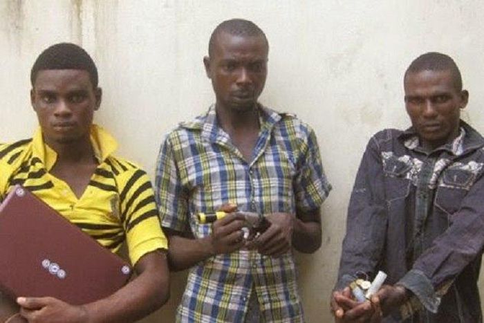 Meshack Samuel and his gang members