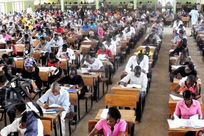 Candidates sitting for an examination