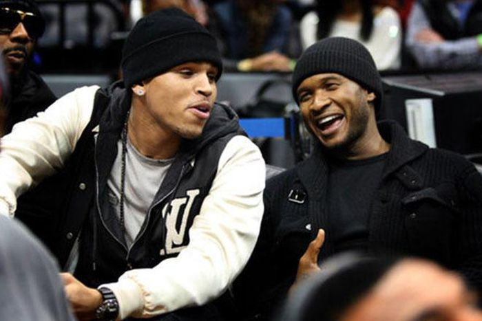 Chris Brown, Usher Raymond