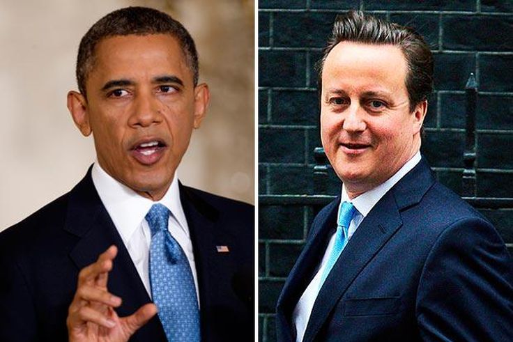 US President, Barack Obama and UK Prime Minister, David Cameron
