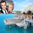Jennifer and Justin's honeymoon spot in Bora Bora