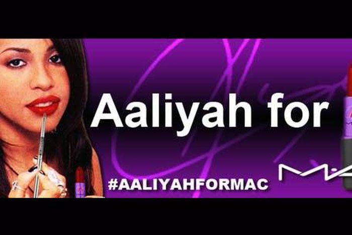 Fans have petitioned for a MAC Cosmetics Aaliyah limited edition collection