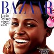 Lupita Nyong'O covers Harper's Bazaar Uk