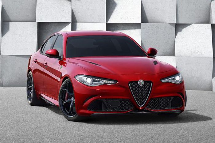 The Alfa Romeo Guilia Quadrifoglio