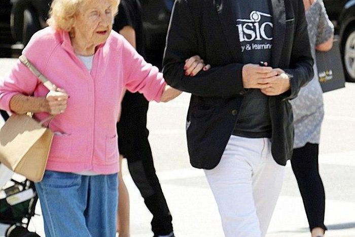 Gary Oldman and mum, Kathleen