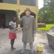 Ex copper creates Sculpture in honour of President Goodluck Jonathan