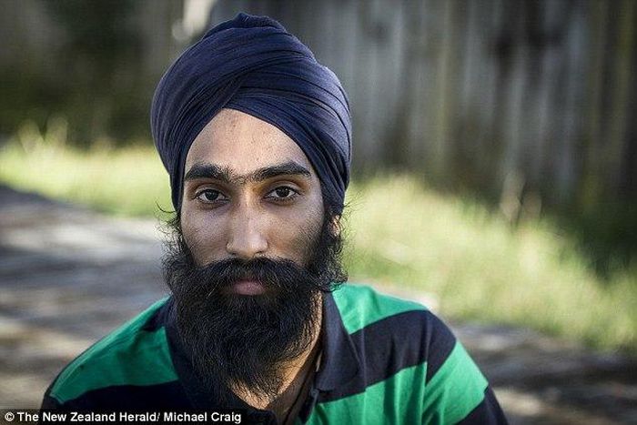 Young Sikh man breaks religious protocol to save life